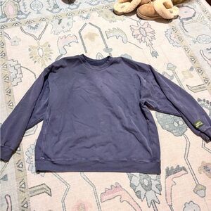 Daily Drills Navy Crewneck